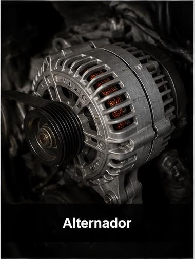 Alternador automotivo em bancada