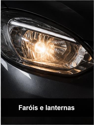 Faróis e lanternas automotivas